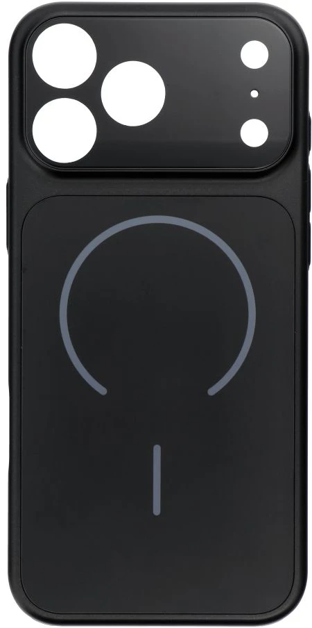 OEM dėklas iPhone 18 Pro Max / 17 Pro Max, suderinamas su MagSafe, juodas