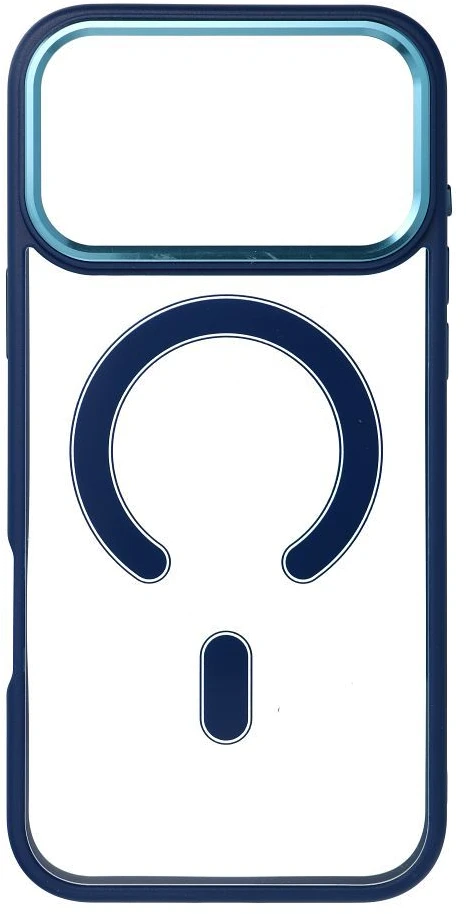 Dėklas Oem Case for iPhone 18 Pro Max / 17 Pro Max Color Edge Mag Cover compatible with MagSafe mėlynas