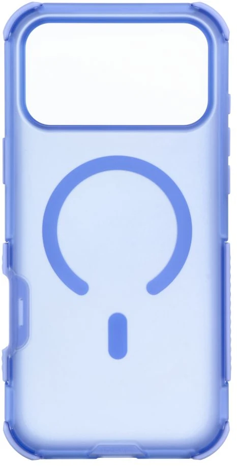 Dėklas „Korpusas iPhone 18 Pro Max / 17 Pro Max Forcell F-Protect BumperX Premium, suderinamas su MagSafe, šviesiai mėlynas“