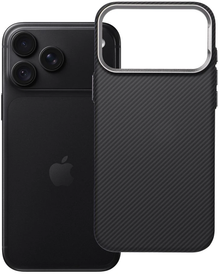 Dėklas Oem Case for iPhone 18 Pro Max / 17 Pro Max K-Look, suderinamas su MagSafe, juodas