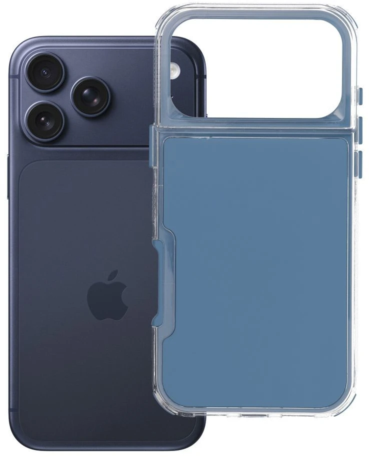 Prodigee Oem dėklas, skirtas iPhone 18 Pro Max / 17 Pro Max, Matrix mėlynas