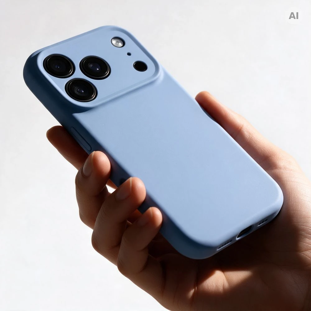 Dėklas Case for iPhone 18 Pro Max / 17 Pro Max Forcell F-Protect Rubber Premium compatible with MagSafe light mėlynas