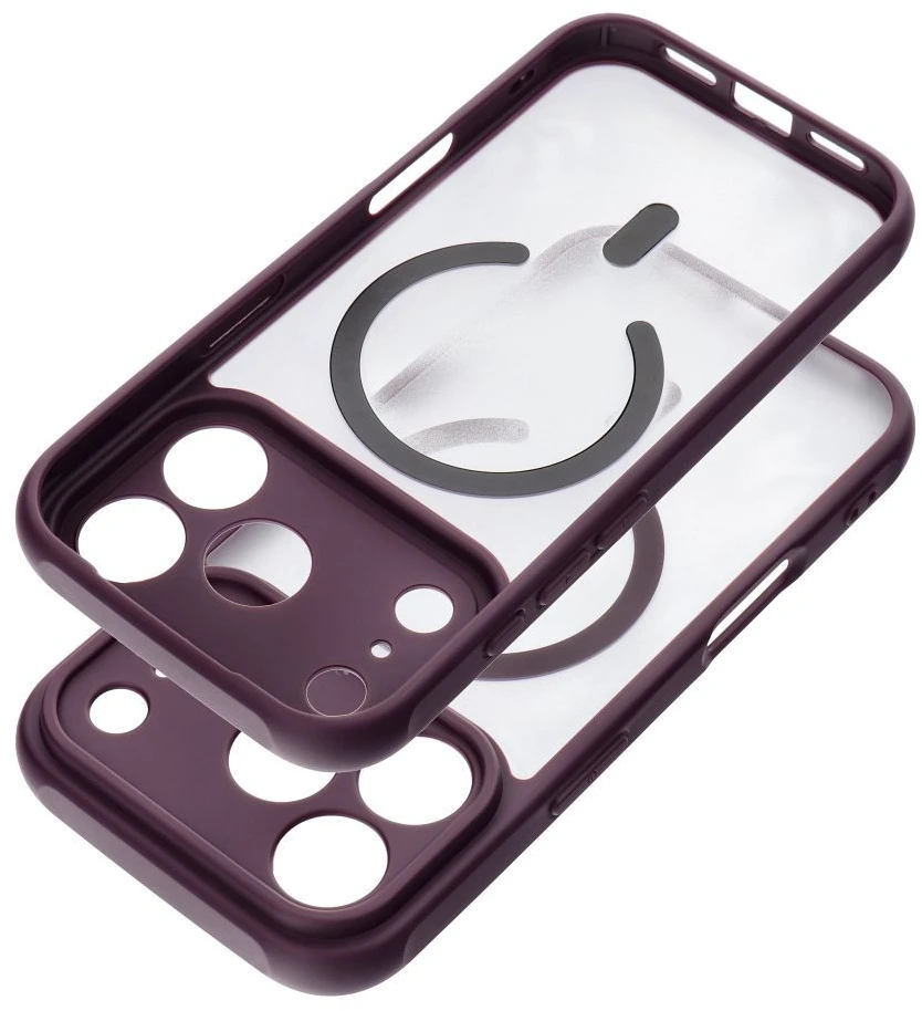 Dėklas Oem Case for iPhone 18 Pro Max / 17 Pro Max Full Matte Mag Cover compatible with MagSafe burgundy
