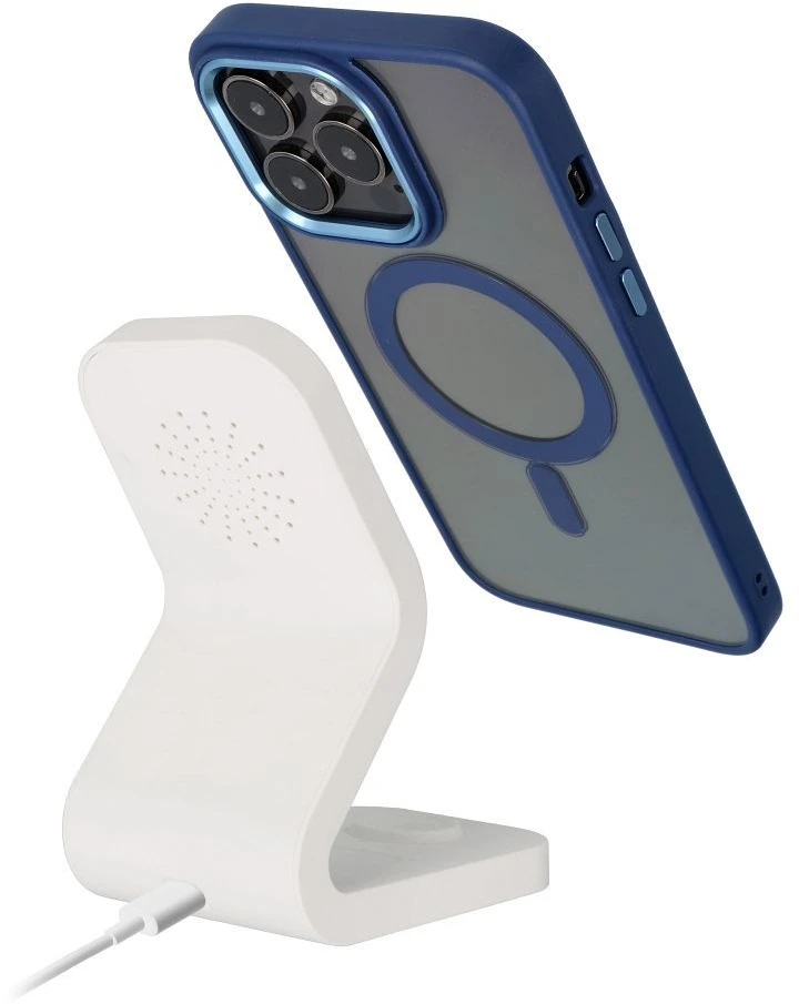 Dėklas Oem Case for iPhone 18 Pro Max / 17 Pro Max Color Edge Mag Cover compatible with MagSafe mėlynas