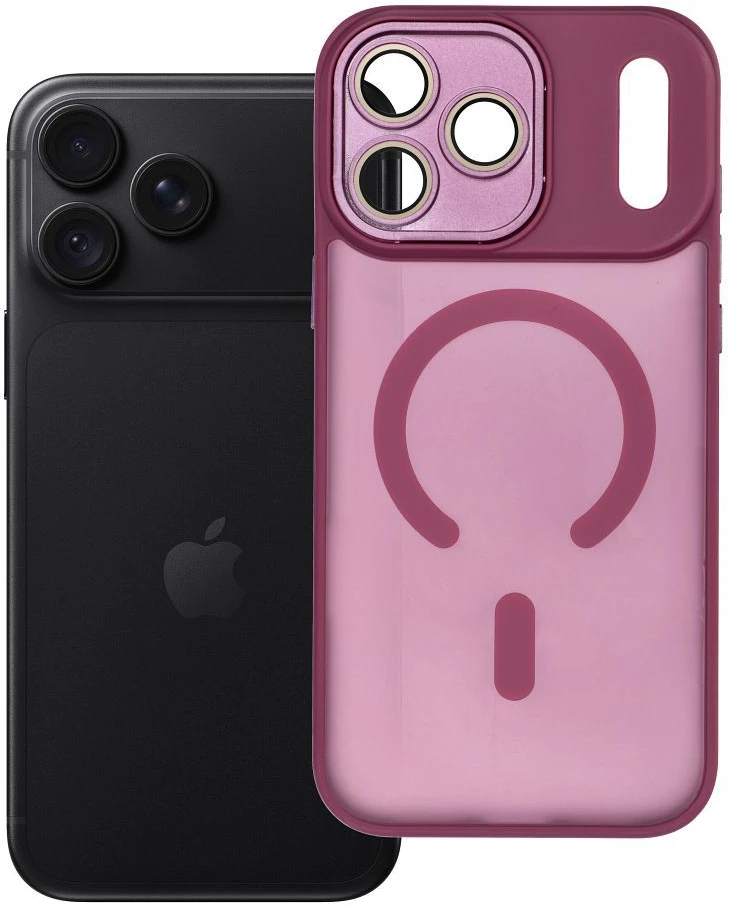 Dėklas Oem Case for iPhone 18 Pro Max / 17 Pro Max Variete Mag Cover compatible with MagSafe violetinė