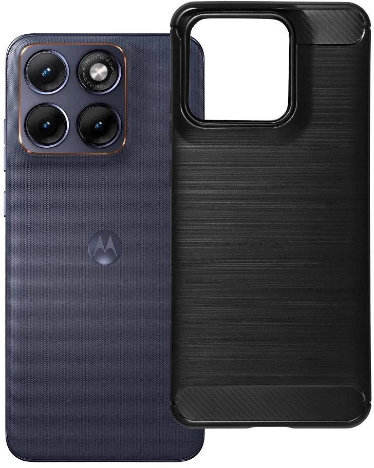 Dėklas Oem Case for Motorola Edge 70 Fusion Carbon 2.0 juodas