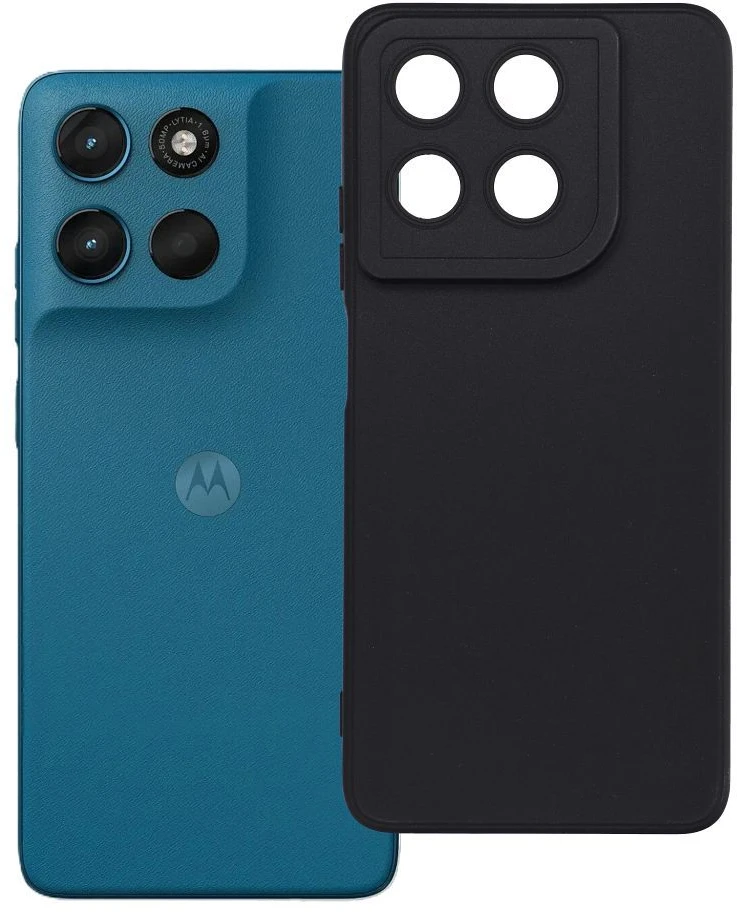 OEM dėklas Motorola G57 / G57 Power Matt 2.0 juodas