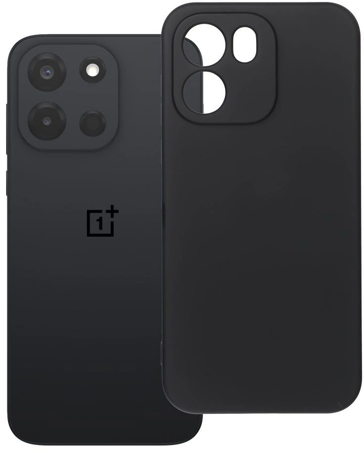 OEM dėklas skirtas OnePlus Nord 6 / Nord CE6, silikoninis, juodas