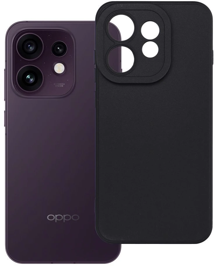 Dėklas Oem Case for Oppo Reno 16 5G Matt 2.0 juodas