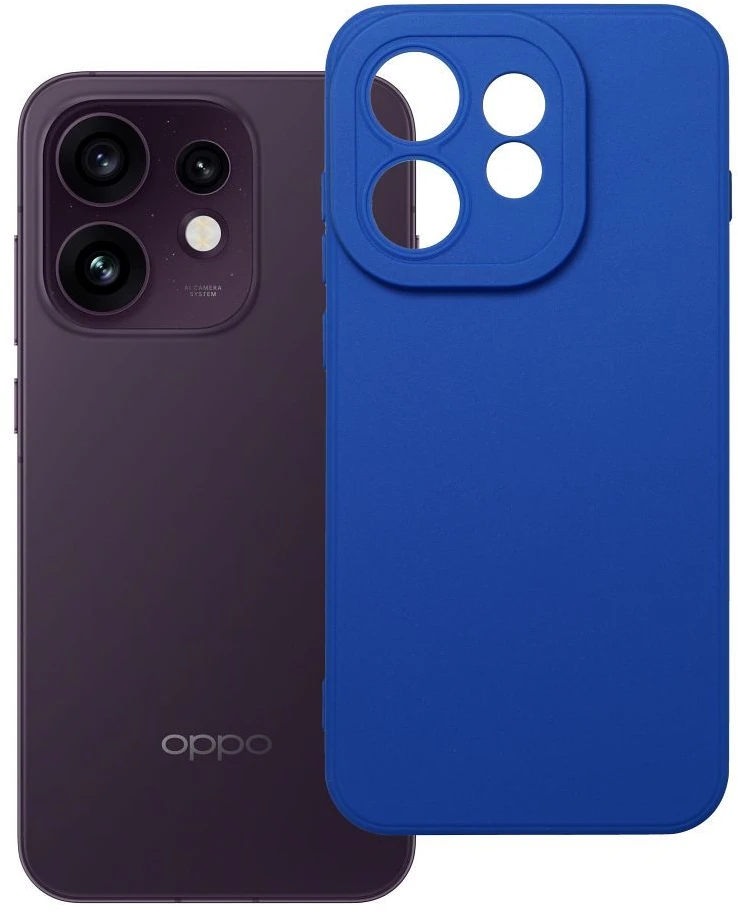 Dėklas Oem Case for Oppo Reno 16 5G Matt 2.0 mėlynas