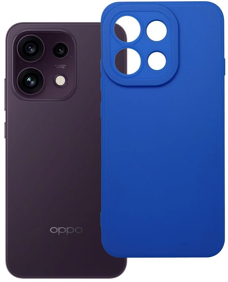 Dėklas Krainagsm Oem Case for Oppo Reno 16 F 5G / 16 FS 5G Matt 2.0 mėlynas
