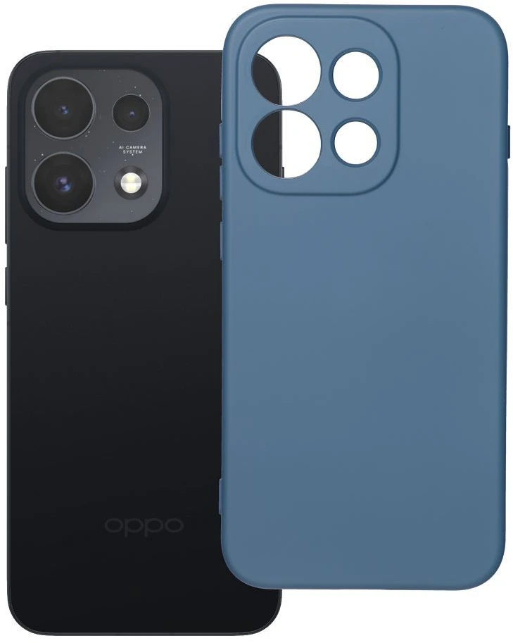 Dėklas Oem Case for Oppo Reno 16 Pro 5G Silicone mėlynas