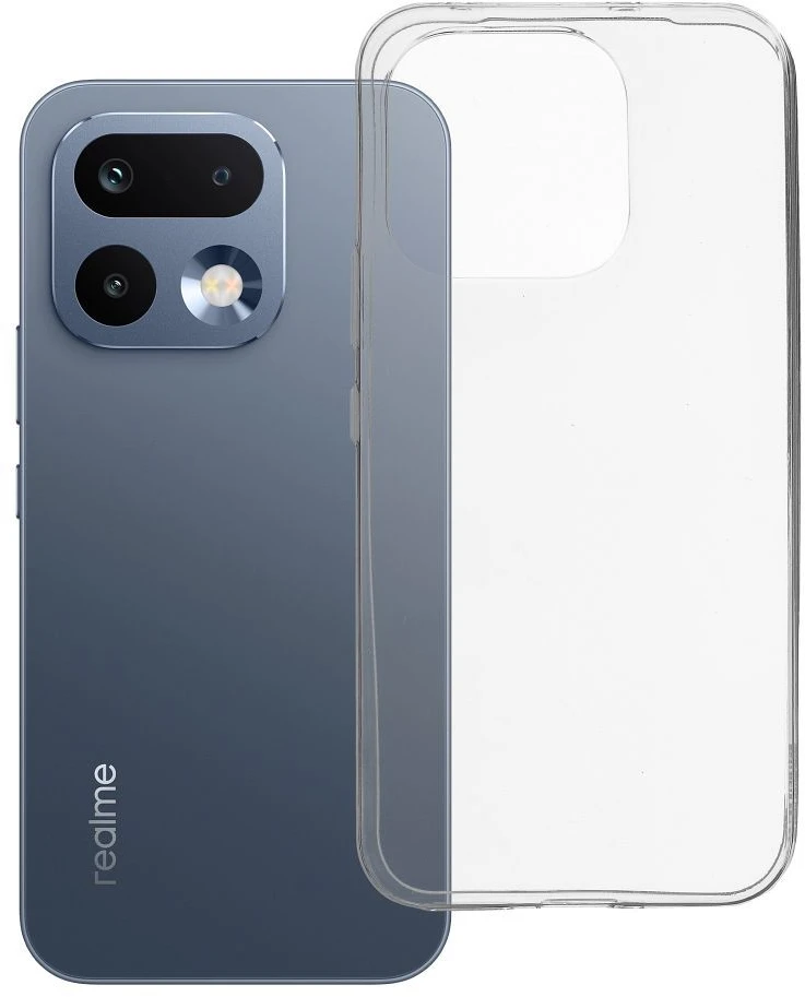 Dėklas Case for Realme 16 PRO 5G Back Case Ultra Slim 0,5 mm transparent
