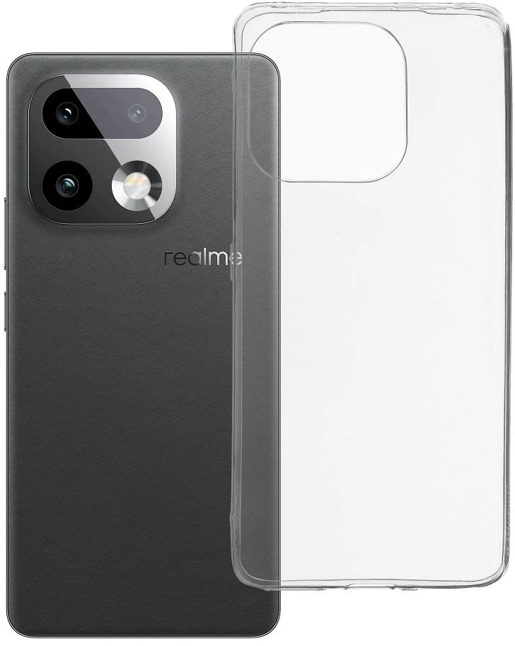 Dėklas Case for Realme 16 PRO PLUS 5G Back Case Ultra Slim 0,5 mm transparent