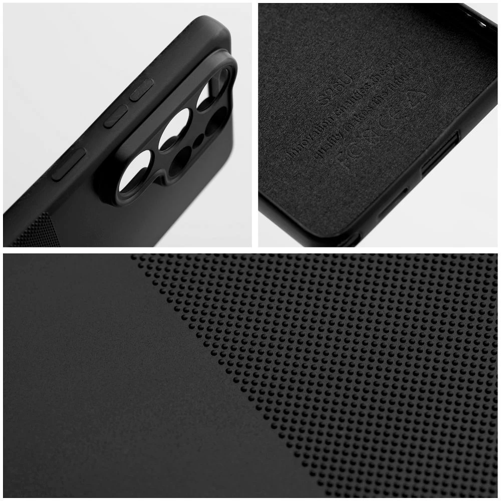 Oem Dėklas na Samsung A07 / A08 Easy Dual juoda