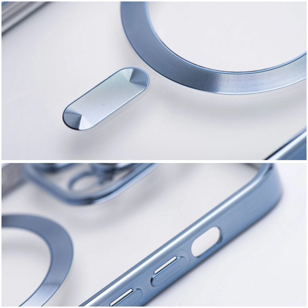 Oem Dėklas na Samsung A08 Electro Mag Cover zgodne su MagSafe tytanowo mėlyna