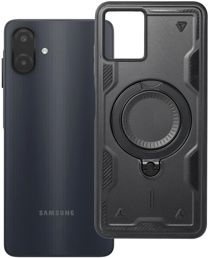 Oem Dėklas na Samsung A07 / A08 Frost Armor juoda