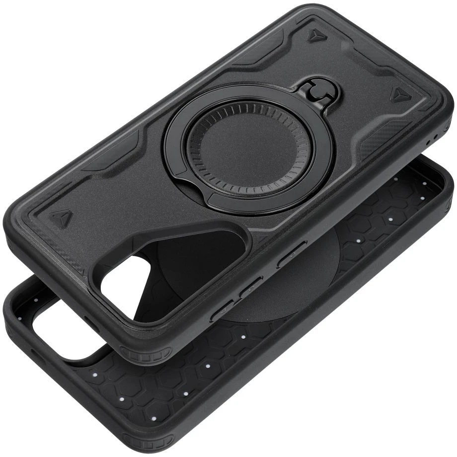 Oem Dėklas na Samsung A07 / A08 Frost Armor juoda