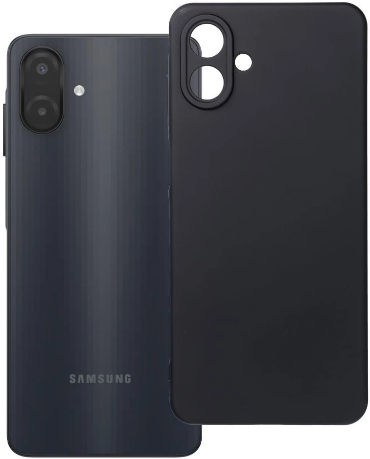 Oem Dėklas na Samsung A07 / A08 Silicone juoda