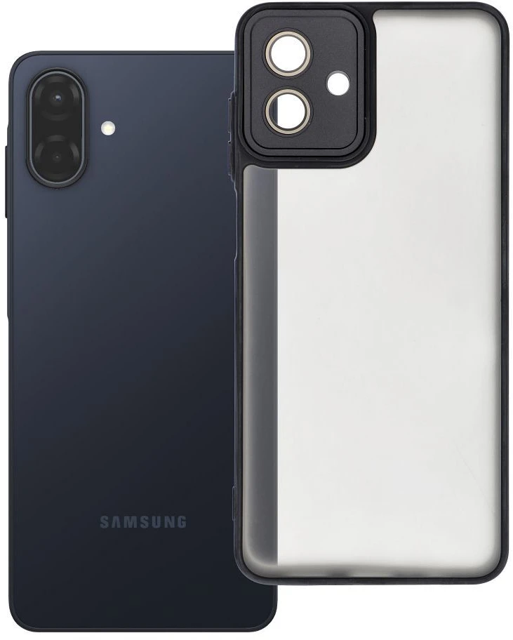 Oem VARIETE dėklas SAMSUNG A07 telefonui, juodas