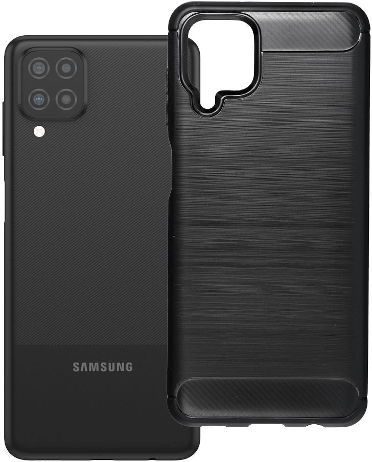 Oem Dėklas na Samsung A12 Carbon 2.0 juoda