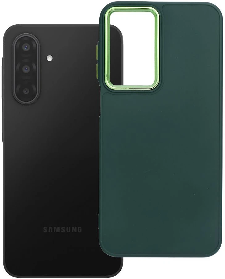 Oem FRAME dėklas, skirtas SAMSUNG A17, žalias