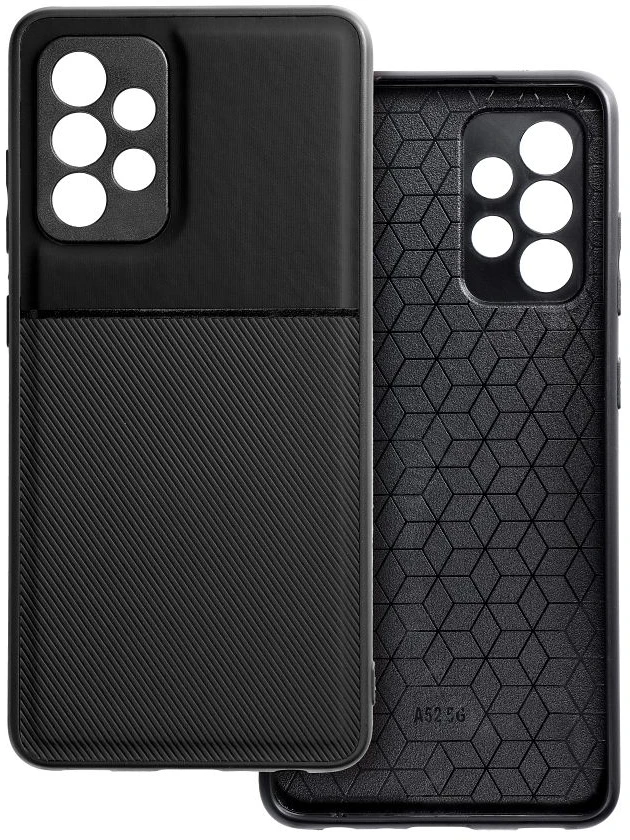 Oem NOBLE dėklas, skirtas SAMSUNG A17, juodas