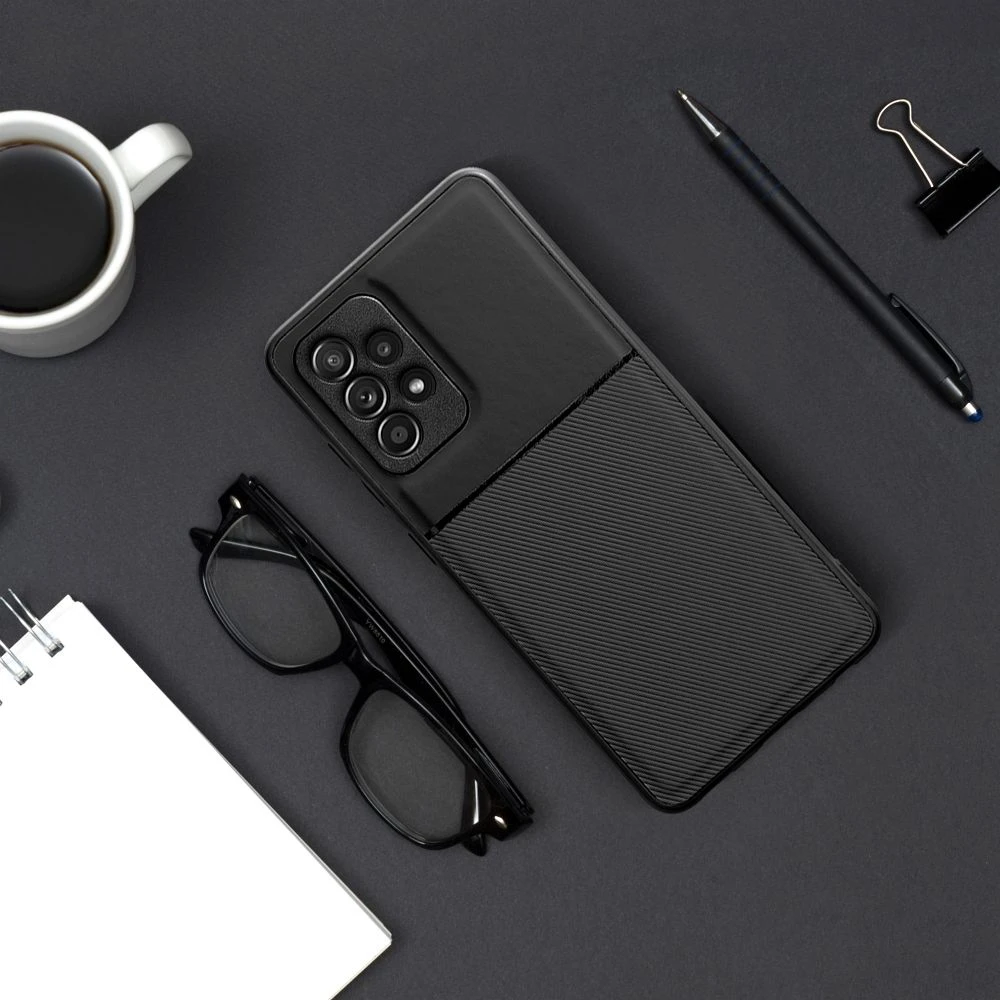 Oem NOBLE dėklas, skirtas SAMSUNG A17, juodas