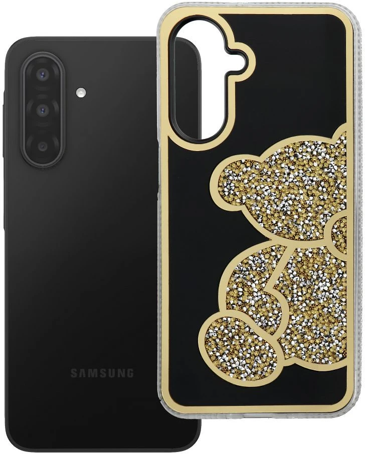Oem Dėklas na Samsung A17 / A18 Teddy Bear auksinė