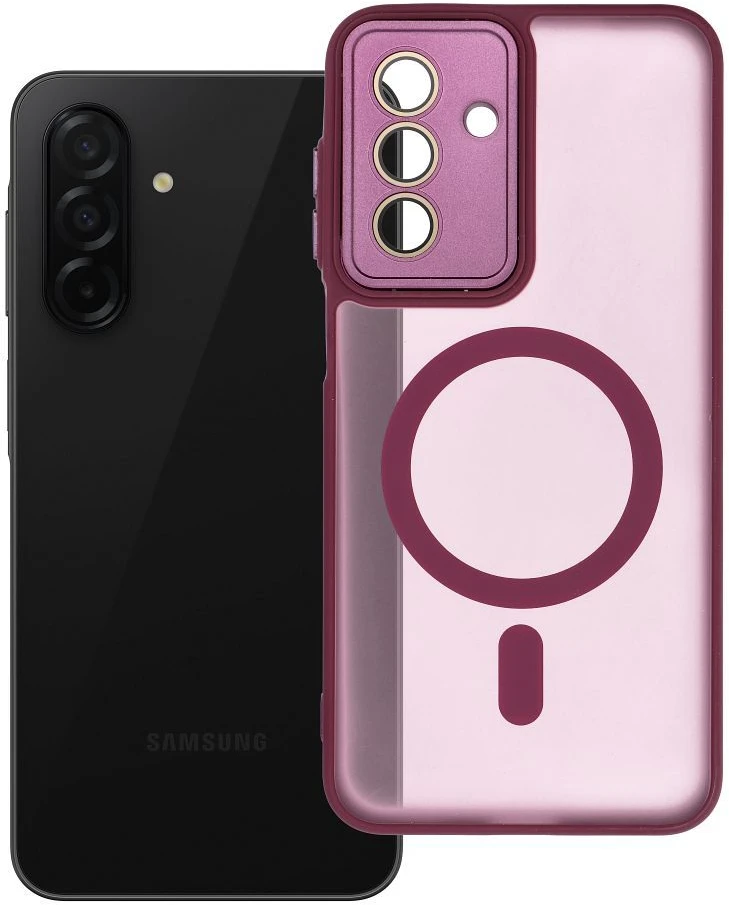 Oem VARIETE MAG COVER dėklas suderinamas su MagSafe skirtas Samsung Galaxy A26 violetinės spalvos