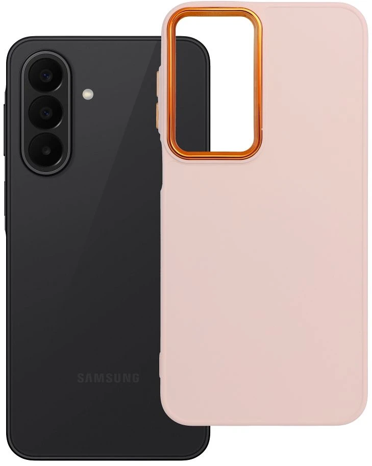 Oem Dėklas na Samsung A27 5G Frame pudra rožinė