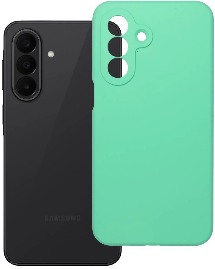 Oem Dėklas na Samsung A27 5G Silicone 2mm (camera protection) mėtų
