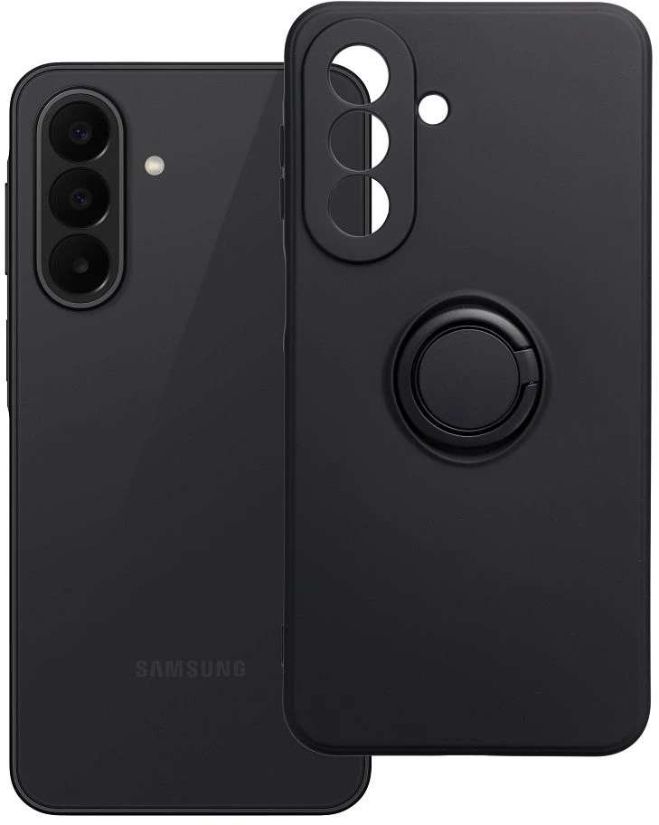 Oem Dėklas na Samsung A27 5G Silicone Ring juoda