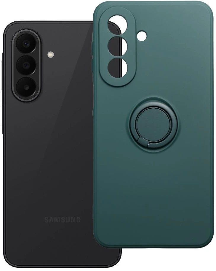Oem Dėklas na Samsung A27 5G Silicone Ring žalia