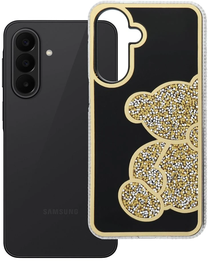 Oem Dėklas na Samsung A27 5G Teddy Bear auksinė