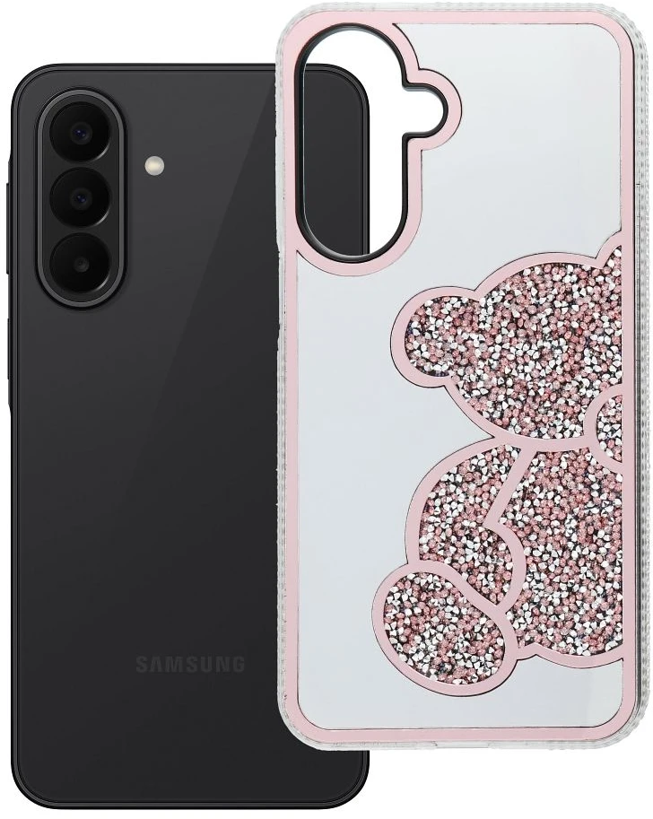 Oem Dėklas na Samsung A27 5G Teddy Bear rožinė