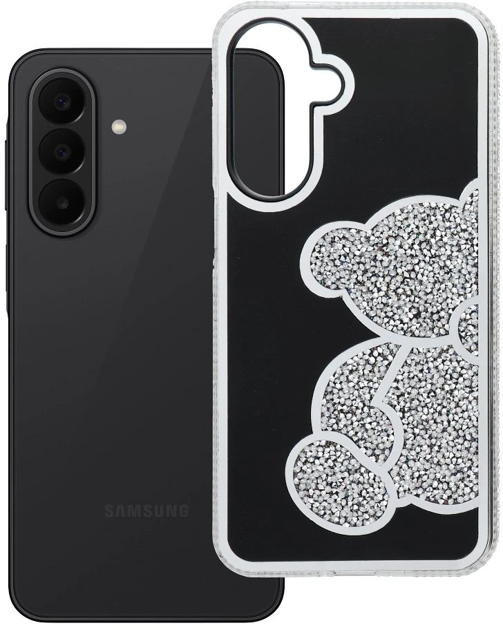 Oem Dėklas na Samsung A27 5G Teddy Bear Sidabrinė