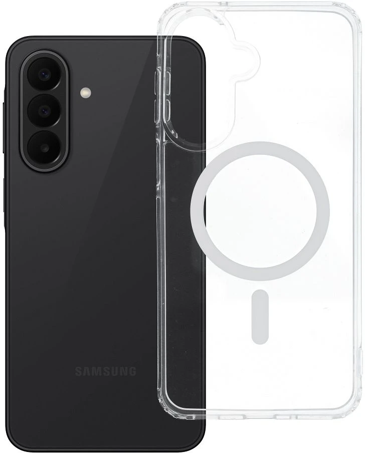 Dėklas Oem „Samsung A27 Drop Glue“ spalvoto žiedo formos mago dangtelio su „MagSafe“ dėklu aprašymas
