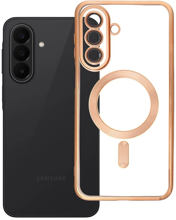 Oem „Samsung A27 Electro Mag“ dėklas, suderinamas su „MagSafe Gold“
