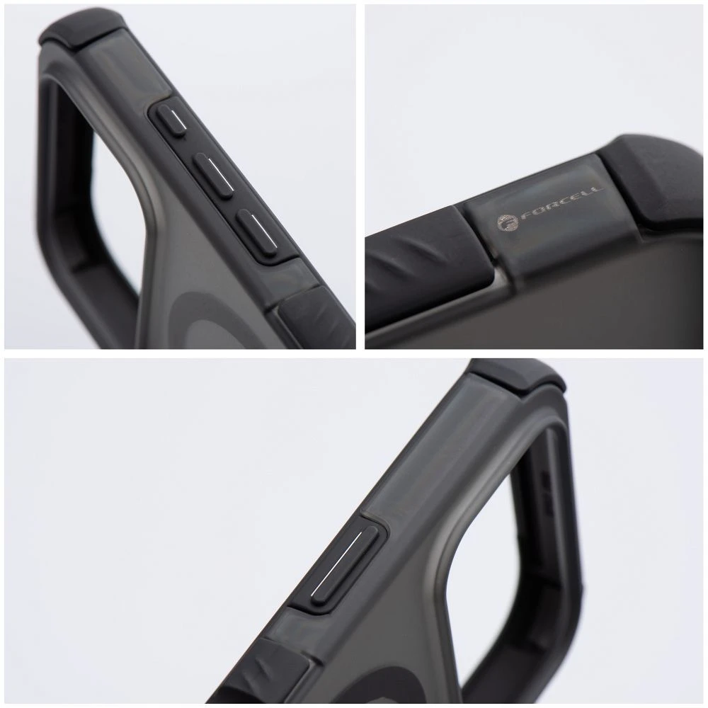 Dėklas na Samsung A27 Forcell F-Protect BumperX Premium zgodne su MagSafe juoda 0INT