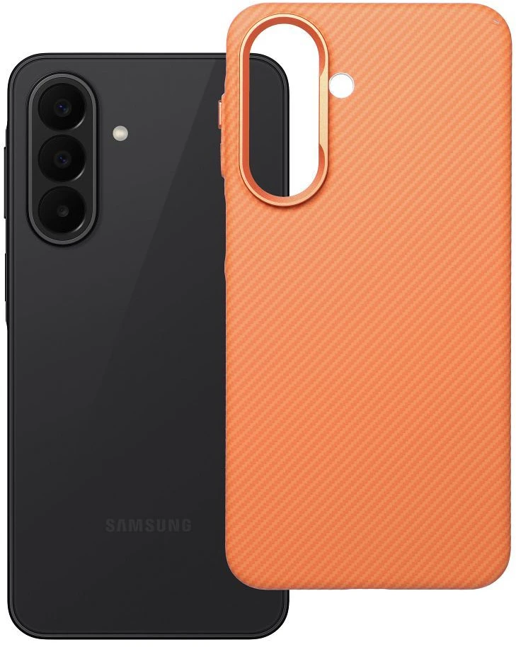 Oem Dėklas na Samsung A27 K-Look zgodne su MagSafe oranžinė