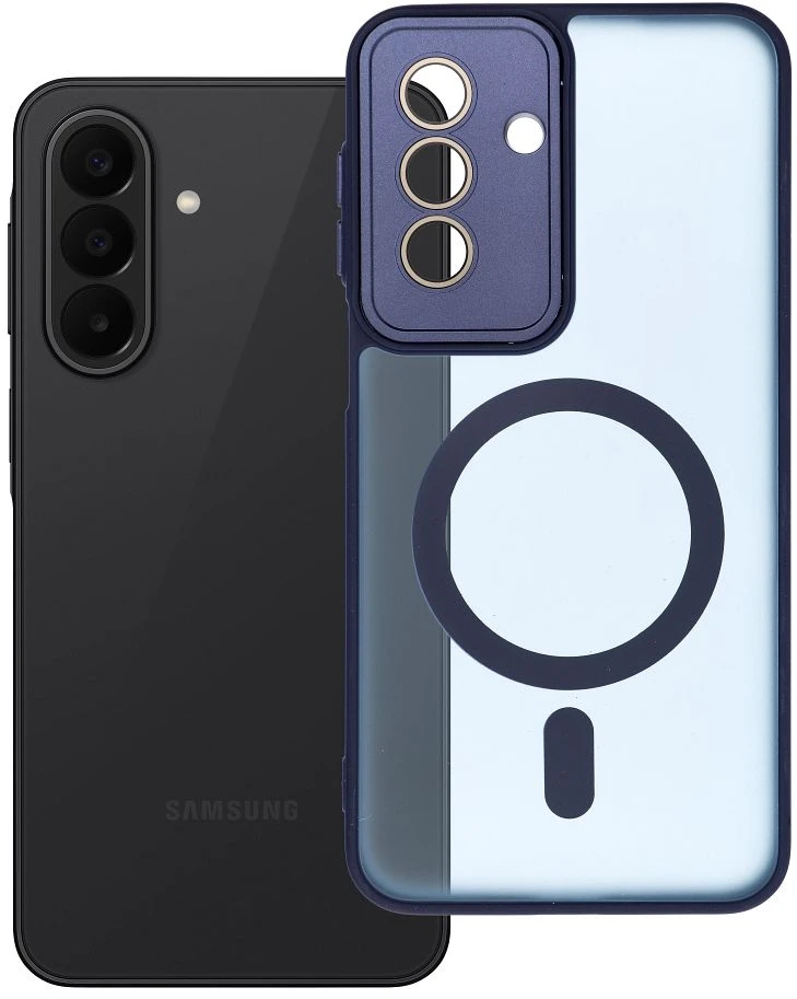 Oem Dėklas na Samsung A27 Variete Mag Cover zgodne su MagSafe tamsiai mėlyna
