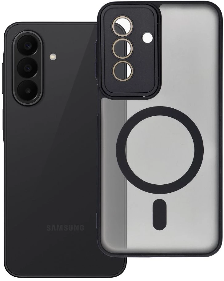 Oem Dėklas na Samsung A27 Variete Mag Cover zgodne su MagSafe juoda