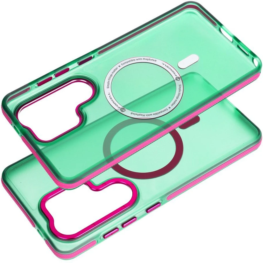 Dėklas Samsung A36 / A37 Forcell F-Protect Vivid Premium suderinamas su MagSafe žalia 0INT