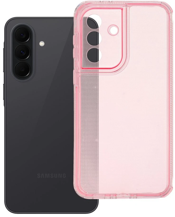 Oem 4Kom MATRIX CLEAR dėklas SAMSUNG A37 5G, rausvos spalvos