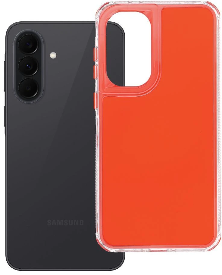Oem Dėklas na Samsung A37 5G Matrix oranžinė