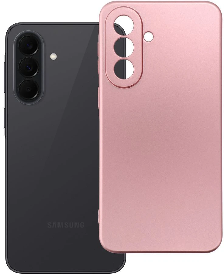 Oem Dėklas na Samsung A37 5G Metallic rožinė