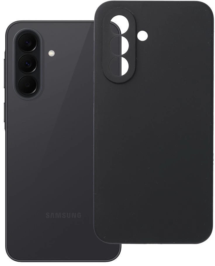 Oem Dėklas na Samsung A37 5G Silicone 2mm (camera protection) juoda