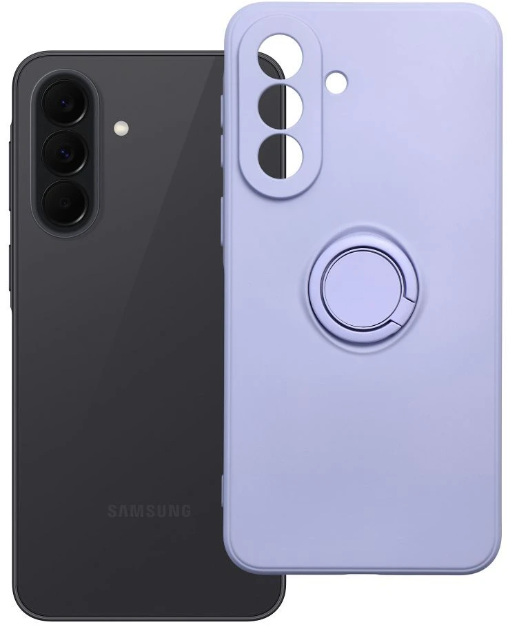 Oem Dėklas Samsung A37 5G Silicone Ring violetinė