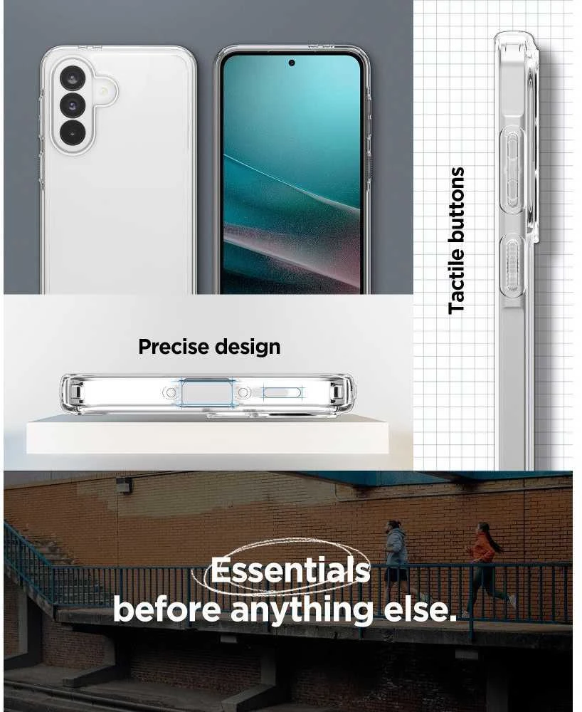 Dėklas „Spigen Ultra Hybrid Galaxy A37 5G“ krištolo skaidrumo